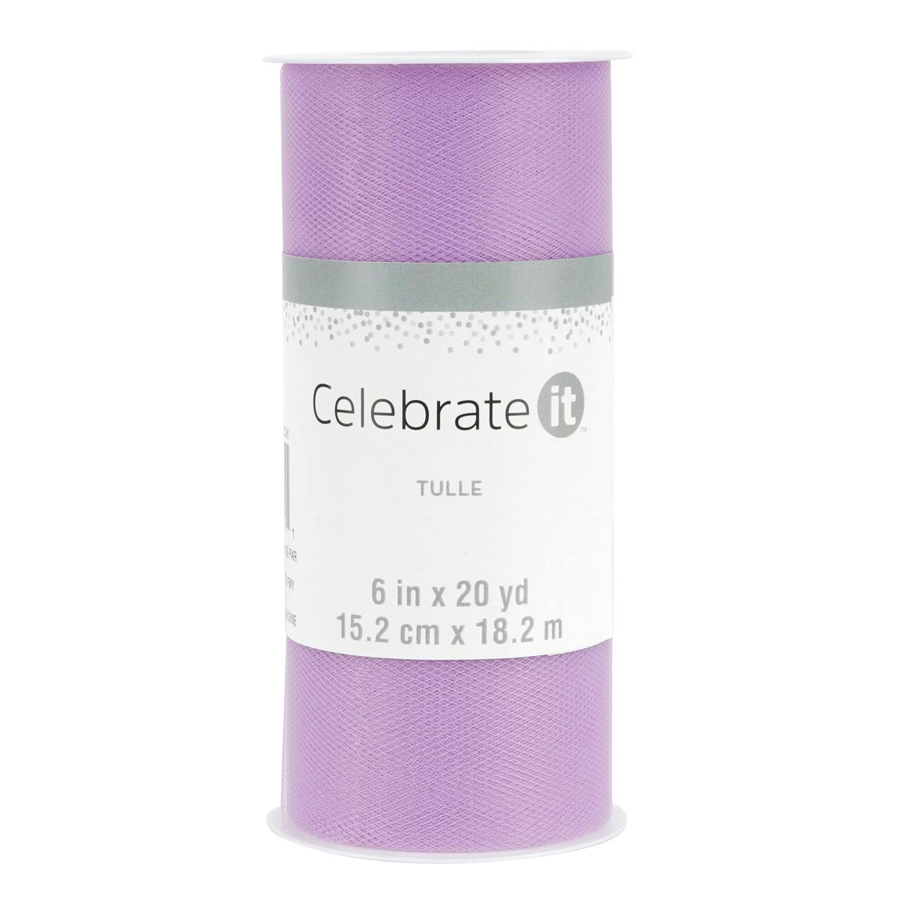 24 Pack: 6" x 20yd. Solid Tulle Fabric by Celebrate It™ Occasions™
